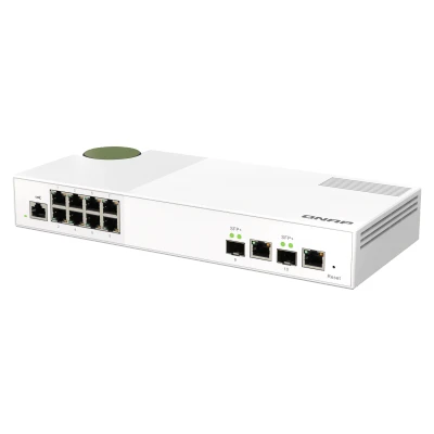 Afbeelding van QNAP QSW M2108 2C netwerk switch Managed L2 Grijs