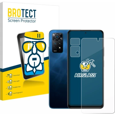 Afbeelding van BROTECT Screenprotector voor Xiaomi Redmi Note 11 Pro 5G (Voor+Camera) Folie Beschermfolie Beschermglas transparant