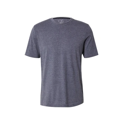 Afbeelding van QS Tshirt basic, Heren, Maat: XS, Tiefblau