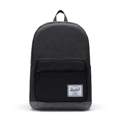 Afbeelding van Herschel Unisex Crosshatch/Black/Raven Crosshatch Pop Quiz, Black Crosshatch/Black Raven Crosshatch, één maat, Zwart Crosshatch/Zwart/Rabe Eén Classics Quiz Backpackspop