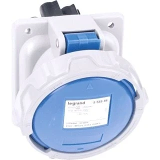 Afbeelding van Legrand cee inbouw contactdoos 230v 63a 4p a ip67 p17 tempra pro 555586