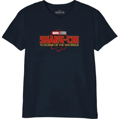 Afbeelding van Marvel T shirt voor jongens, Marine, 8 Jaren
