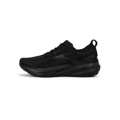 Afbeelding van Brooks Glycerin 22 Hardloopschoenen voor op de weg, Heren, Maat: 42.5, black ebony Textiel