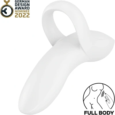 Afbeelding van Satisfyer Vinger Vibrator Bold Lover Wit