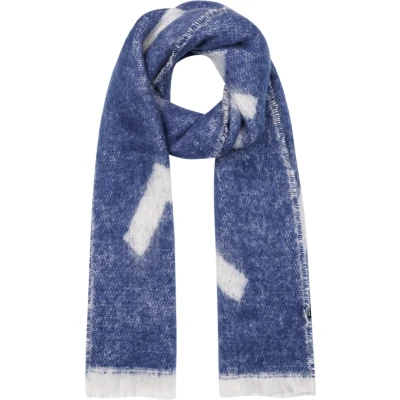 Afbeelding van Yehwang Damessjaal Blauw met print