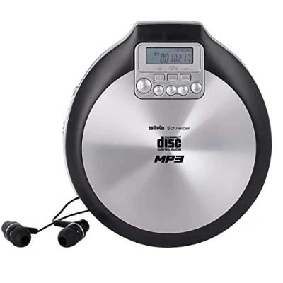 Afbeelding van Silva Schneider MCD 50 Discman CD, CD R, RW, MP3 Zwart