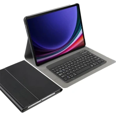 Afbeelding van Cazy Hoes met Toetsenbord QWERTZ geschikt voor Samsung Galaxy Tab S9 Plus Zwart