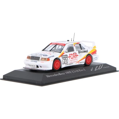 Afbeelding van Mercedes Benz 190E 2.5 16 Evo 2 Minichamps Modelauto 1:43 1994 Armin Bernhard BAS Motorsport