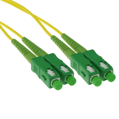 Afbeelding van Glasvezelkabel OS2 SC/SC 10 meter (Duplex, 9/125μm, APC)