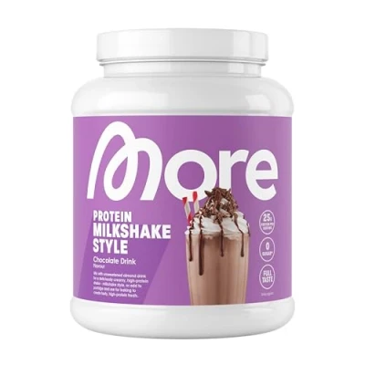 Afbeelding van MORE NUTRITION Total Proteïnepoeder, Chocolate Drink, 600 g Wei en Caseïne Mix, 20 Porties Geen Toegevoegde Suiker Poeder voor Spieropbouw Herstel, Gemaakt in Duitsland