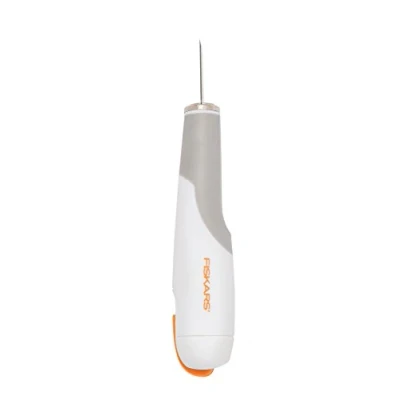 Afbeelding van Fiskars Precisiemes voor zware toepassingen, hobbymes, lengte: 15 cm, incl. 1 reservemes nr. 2, staal/kunststof, wit/oranje, Premium, 1024387