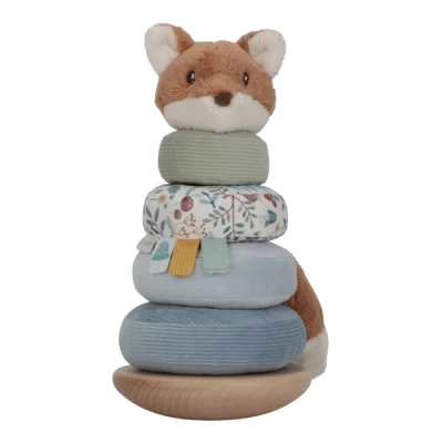 Afbeelding van Little Dutch Piramide Ring Soft Forest Friends