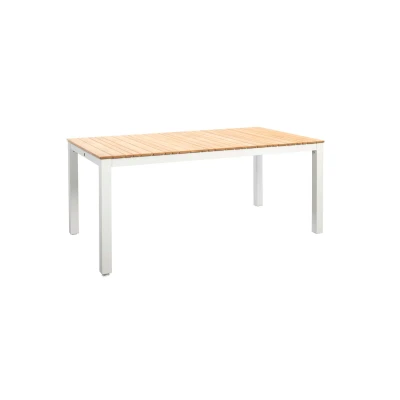 Afbeelding van Arashi dining table 169x90 cm aluminium salix/teak Yoi