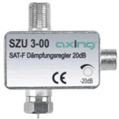 Afbeelding van Axing SZU 3 00 SAT verzwakker F connector (0,5 20dB)