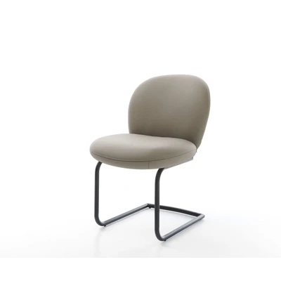 Afbeelding van sledemodel Nube Flex rond zwart echt leer mud pocketveer kern