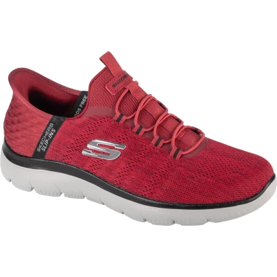 Afbeelding van Skechers Sneakers laag, Heren, Maat: 46, Rdbk red black Mesh