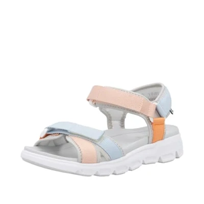 Afbeelding van Rieker Sandals, Vrouwen, Veelkleurig, Sandalen, maat: 37
