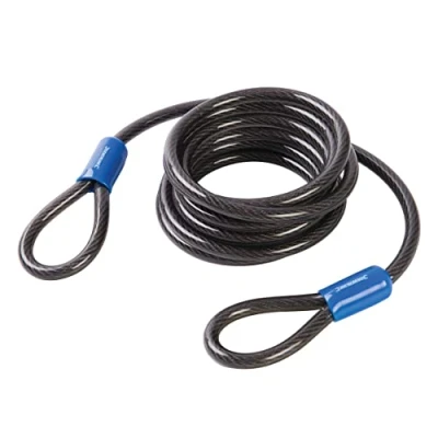 Afbeelding van Silverline Stalen beveiligingskabel 2,5 m x 8 mm