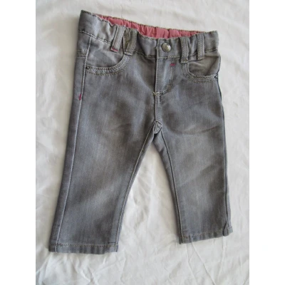Afbeelding van Dirkje Lange broek Meisje Grijst 80 12 maand
