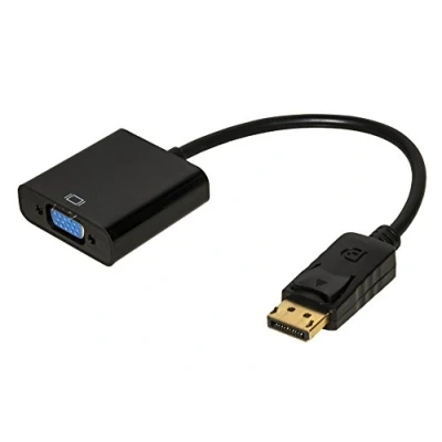 Afbeelding van Link Accessori LKADAT19 video kabel adapter 0,15 m VGA (D Sub) DisplayPort Zwart