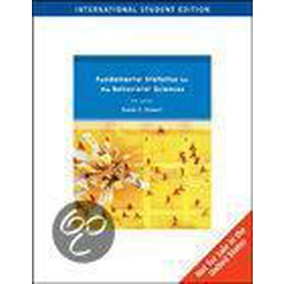 Afbeelding van Fundamental Statistics for the Behavioral Sciences