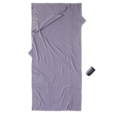 Afbeelding van Cocoon TravelSheet Insect Shield Egyptian Cotton XL, elephant grey