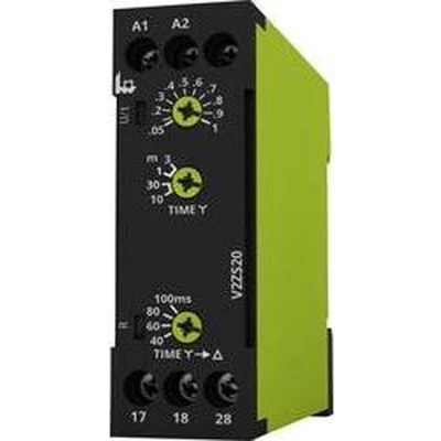 Afbeelding van tele 125300 V2ZS20 12 240V AC/DC Tijdrelais Multifunctioneel 1 stuk(s) Tijdsduur: 0.04 180 s 2x NO