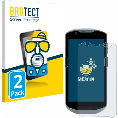 Afbeelding van BROTECT Screenprotector voor Zebra TC57/ TC57x/ TC56/ TC52/ TC52 HC/ TC52ax/ TC52ax HC Folie Beschermfolie matte (2 Stuks)