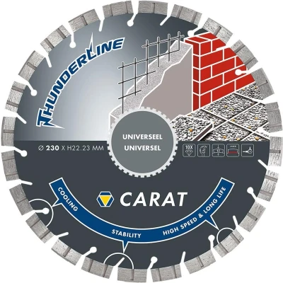 Afbeelding van Carat Diamantzaag voor universeel gebruik Thunderline 125x22,23mm