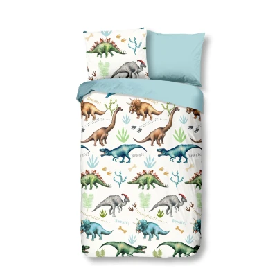 Afbeelding van Dekbedovertrek Good Morning Dino Multi 140 x 200 / 220 cm 1 Persoons