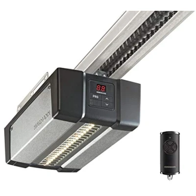 Afbeelding van Hörmann Garagedeuraandrijving SupraMatic P Serie 4 BiSecur aandrijfkop incl. handzender HSE4BS en K rail, Bluetooth geïntegreerd