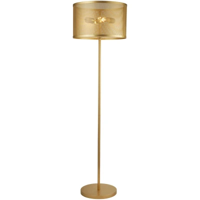 Afbeelding van Searchlight Gouden Vloerlamp Fishnet EU2832 2GO