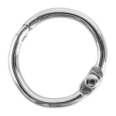 Afbeelding van Rayher Hobby 2520000 metalen ringen om te openen, 17 mm ø binnen, nikkelvrij, SB Btl. 12 stuks