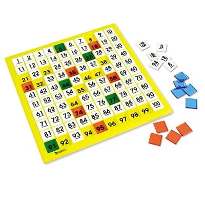 Afbeelding van Learning Resources Honderd Nummer Bord Spel