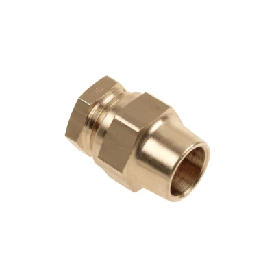 Afbeelding van Bonfix Belgas Messing eindkoppeling 12mm