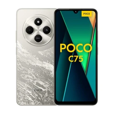 Afbeelding van POCO C75 8GB 256GB Gold, Android smartphone, 2.0GHz, 6,88&quot; display, 50MP AI dual camera, 5160mAh batterij