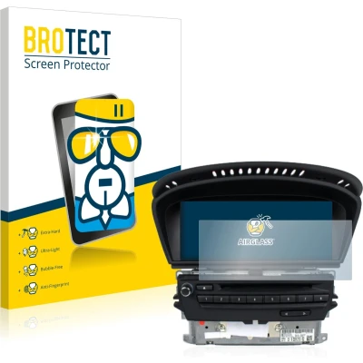 Afbeelding van BROTECT Screenprotector voor BMW 3 E93 2011 CIC professional navigation Folie Beschermfolie Beschermglas transparant