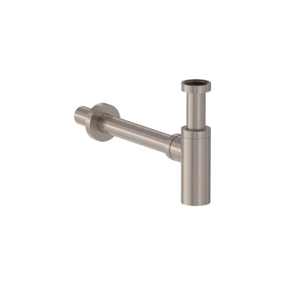Afbeelding van MAY Designsifon Geborsteld nickel PVD