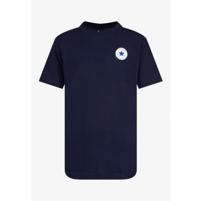 Afbeelding van Converse Unisex Tshirt basic voor kinderen, Maat: 128/132, Obsidian