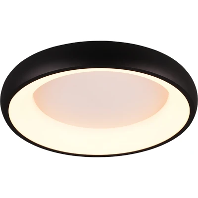 Afbeelding van Trio Led plafondlamp Cardona zwart Ø 45cm 649614532