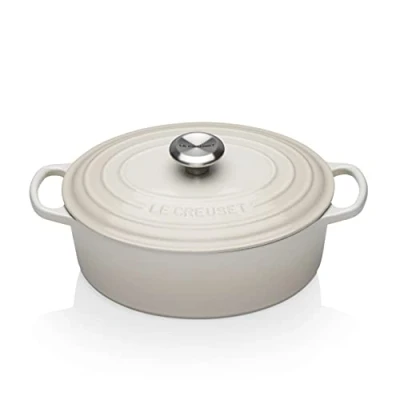 Afbeelding van LE CREUSET Signature Braadpan, voor de oven, 27 cm, meringue