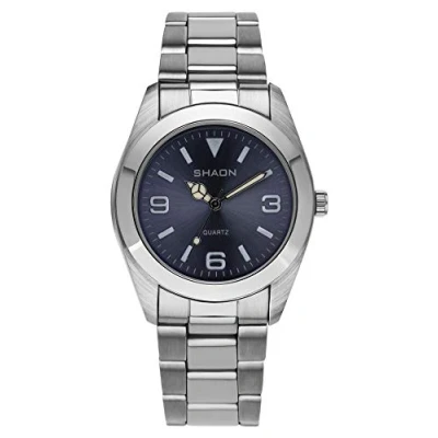 Afbeelding van Shaon 22 7121 98 Horloge Staal Zilverkleurig Ø 37 mm