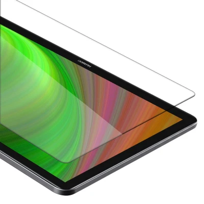 Afbeelding van Cadorabo Screenprotector geschikt voor Huawei MediaPad M5 / PRO (10.8 inch) in KRISTALHELDER Gehard (Tempered) display Film beschermglas 9H hardheid met 3D Touch