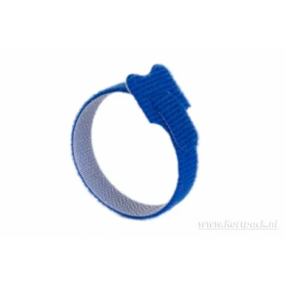 Afbeelding van Kortpack Klittenband Kabelbinders 10 Delige Set 12.5mm X 200mm Rood, Groen, Wit, Blauw En Geel (10 Stuks)