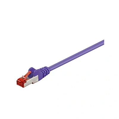 Afbeelding van Netwerkkabel Cat6 S/FTP 10 meter (100% koper, LSZH, Paars)