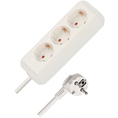 Afbeelding van Brennenstuhl Eco Line 3 voudige stekkerdoos 5m wit