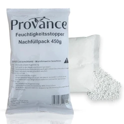 Afbeelding van 4 stuks luchtontvochtiger navulverpakking granulaat 450 g ontvochtiger droger
