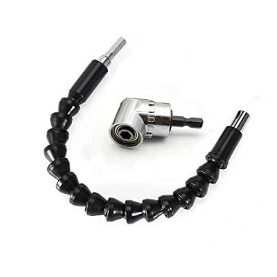 Afbeelding van Estmoon Flexibele schachtbits, boorverlenging en 105 hoekschroevendraaier, opzetstuk met 1/4 inch snelwissel magnetische bithouder (hoekschroevendraaier)