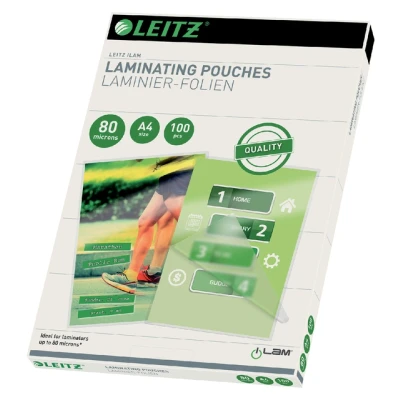 Afbeelding van Lamineerhoes Leitz iLAM A4 2x80micron EVA 100stuks