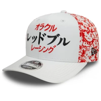 Afbeelding van New Era 9Fifty snapback pet Japanse F1 Red Bull Racing, Wit, S M